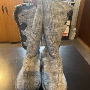 Muk luks grey boots